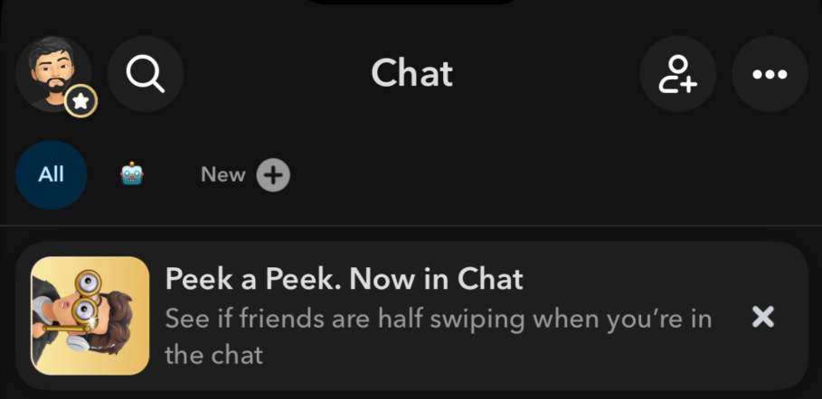 snapchat plus Peek-a-Peek