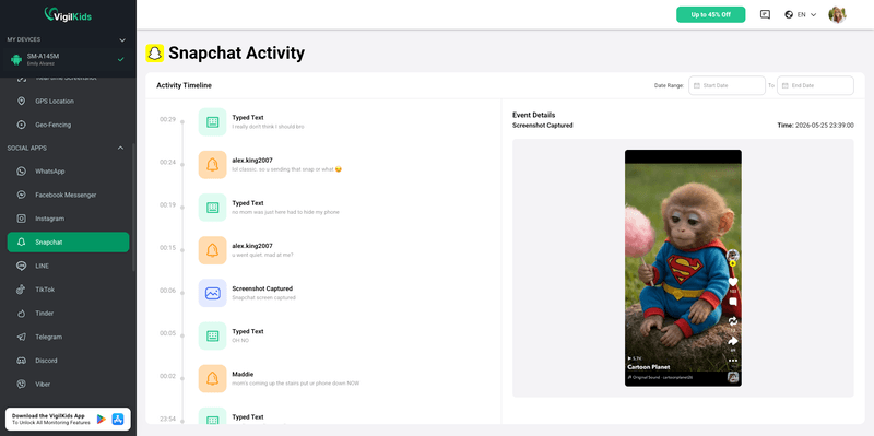snapchat demo