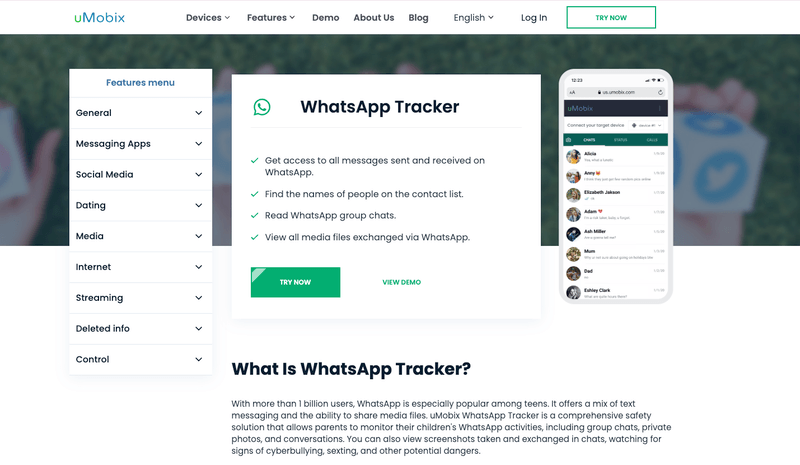xnspy whatsapp en