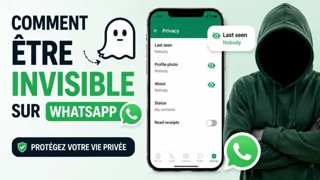 Comment être invisible sur WhatsApp ? Masquer votre présence en ligne cover image