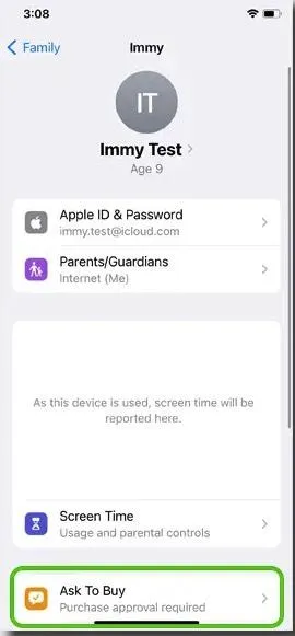 Restricting websites and purchases on iPhone