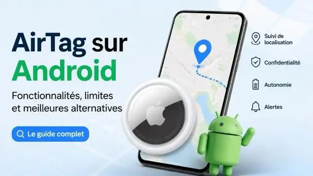Comparatif de cinq alternatives à l'AirTag pour Android disponibles en France