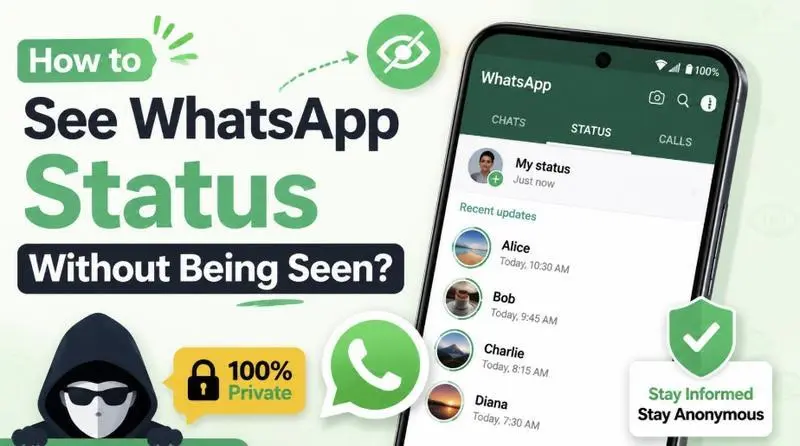 5 Ways to See WhatsApp Status Without Being Seen