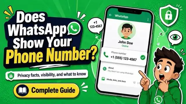 does whatsapp show your phone number 