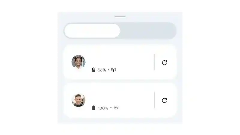 Official Google Family Link family location interface