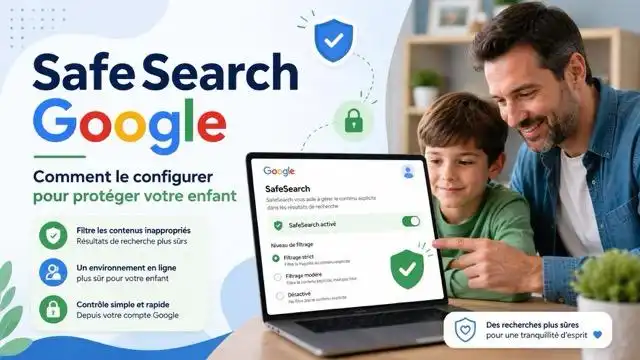 SafeSearch Google : comment l’activer et protéger un enfant cover image