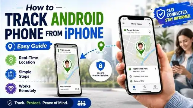 How to Track an Android Phone from an iPhone: 6 Ways cover image