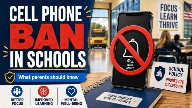 Cell Phone Ban in Schools: 2026 State Laws & Parent Guide cover image