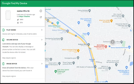 Google Find My Device
