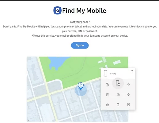 SmartThings Find pour retrouver un téléphone Samsung