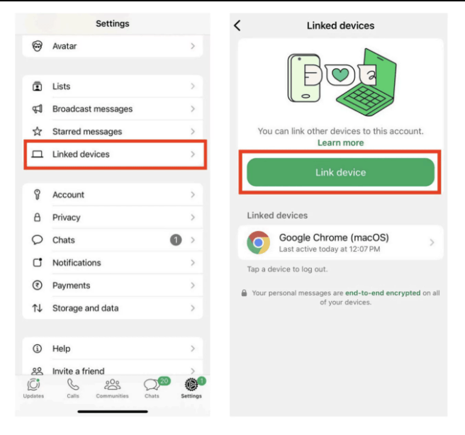 whatsapp link
