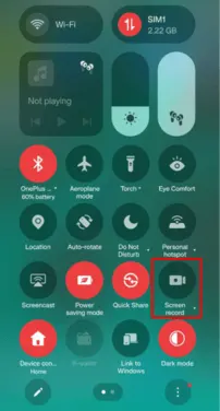 record screen phone