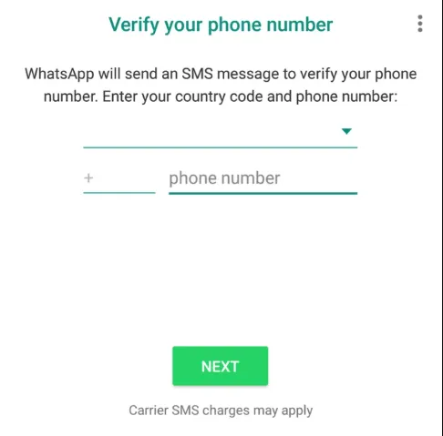 Verifying WhatsApp Business with a landline phone call