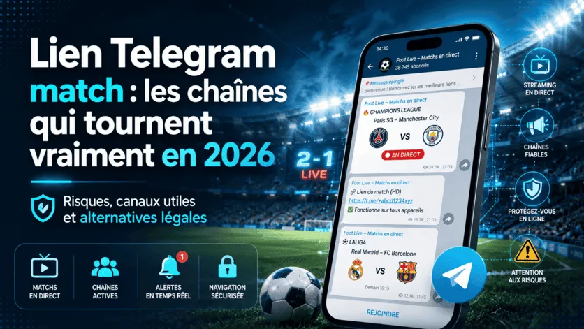 liens Telegram match