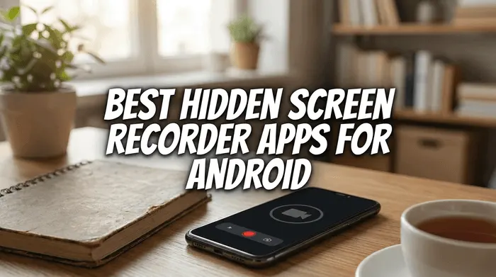 6 Best Invisible Screen Recorders for Android in 2026 cover image