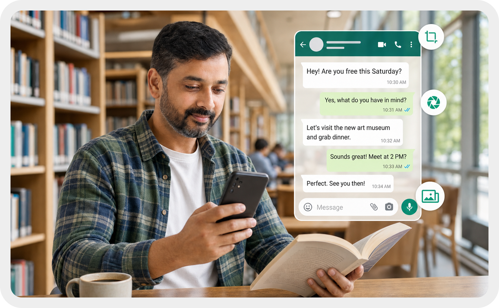 WhatsAppスクリーンショット