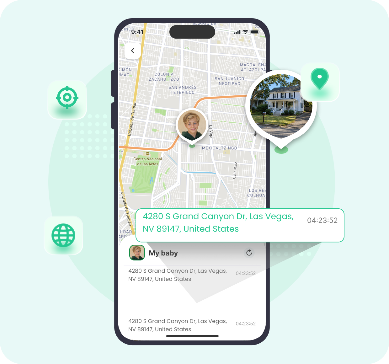 Ubicación GPS