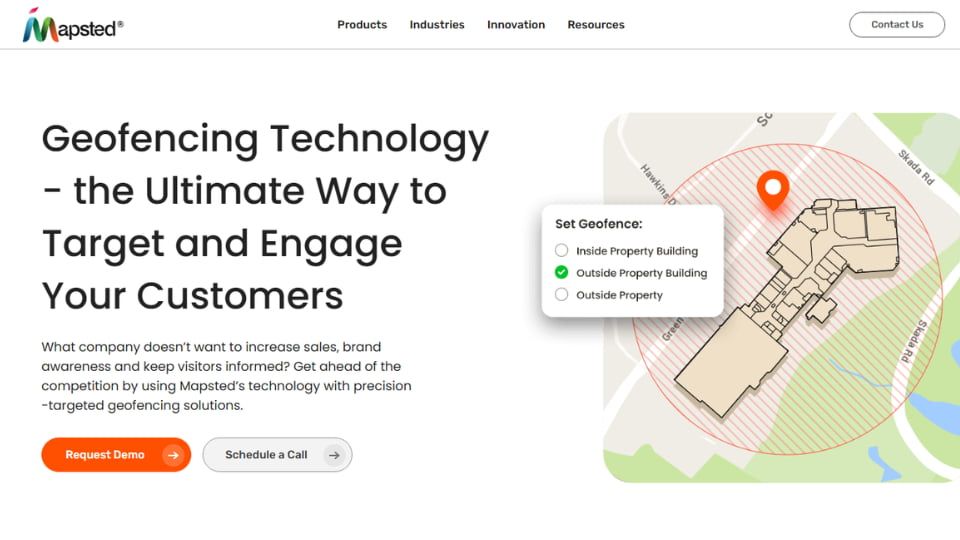 best geofencing application for indoor and outdoor mapsted