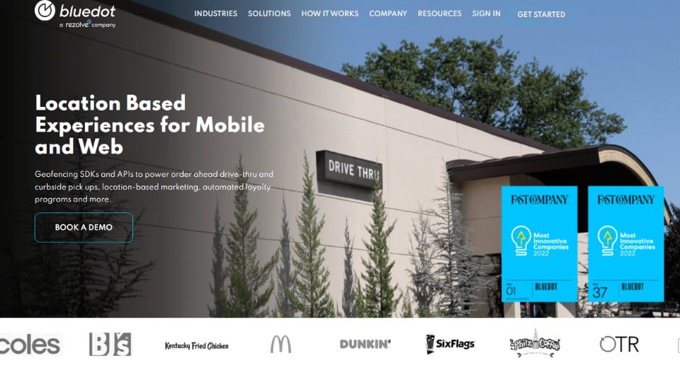 best geofencing software for high precision location bluedot