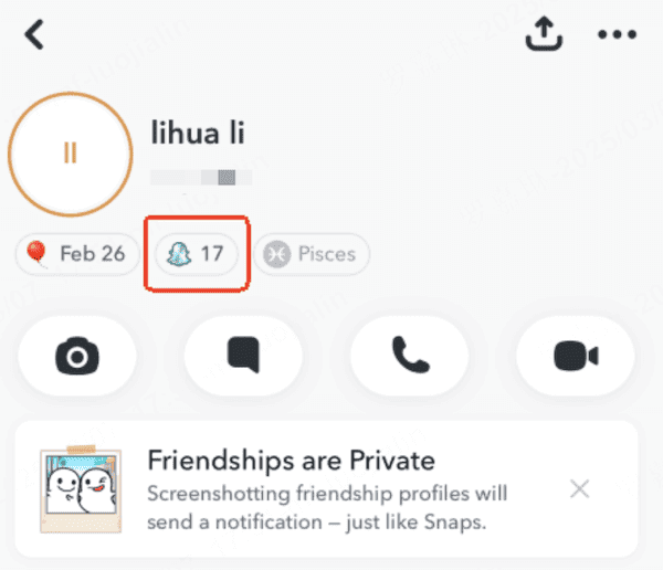 check Snap Score for Snapchat activity