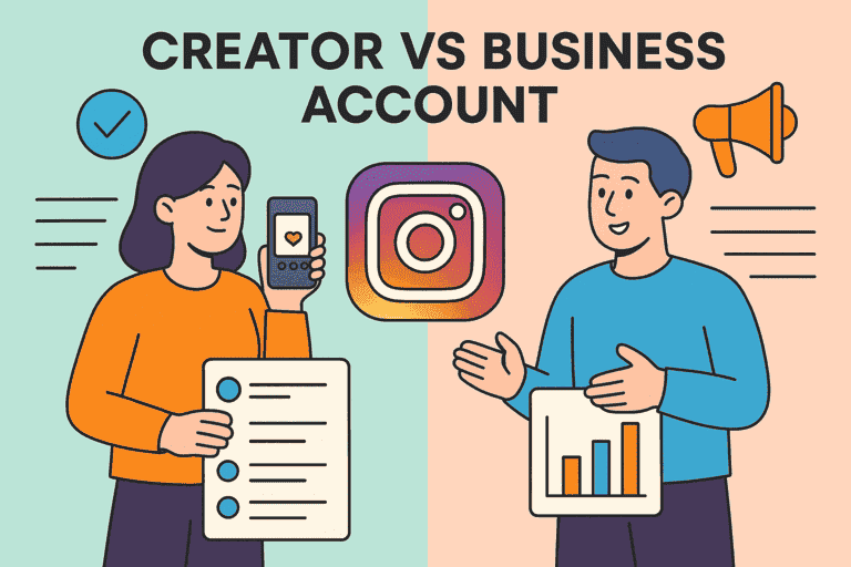 The Difference Between a Creator and Business Account on Instagram cover image