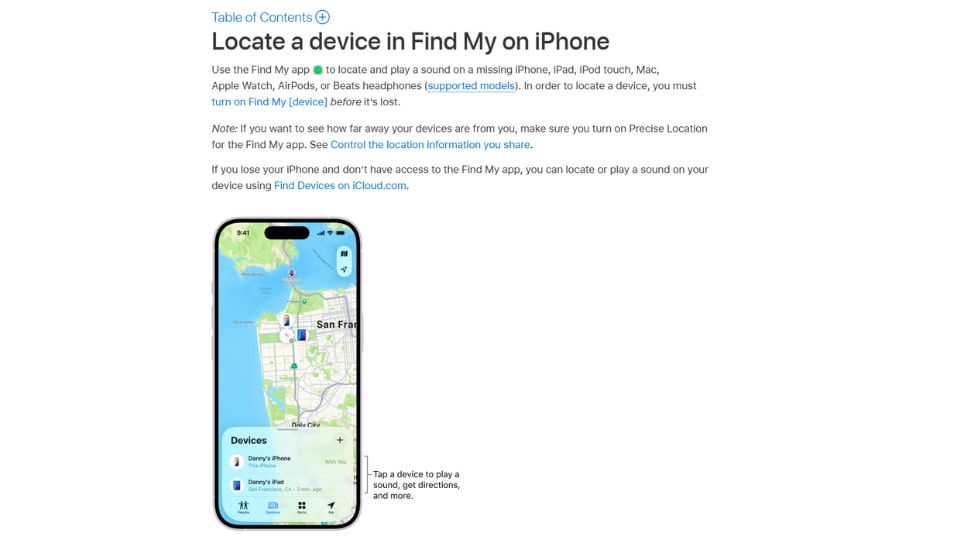 how to see someones location history on find my iphone