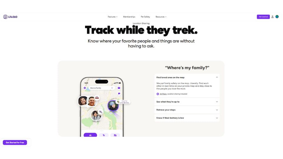 how to see someones location history on iphone with life360