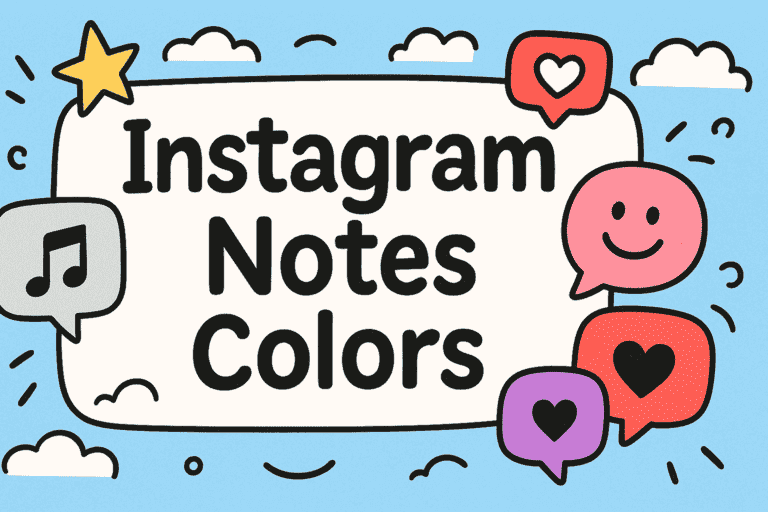 instagram notes changing color