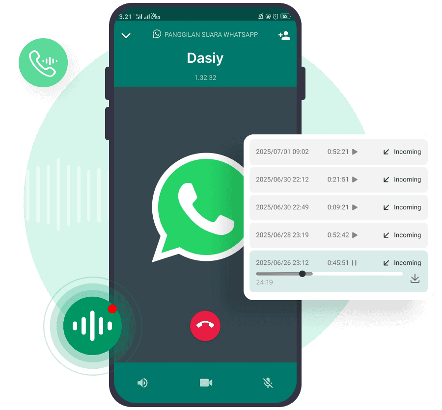 Aufzeichnen von WhatsApp-Sprach- und Videoanrufen mühelos